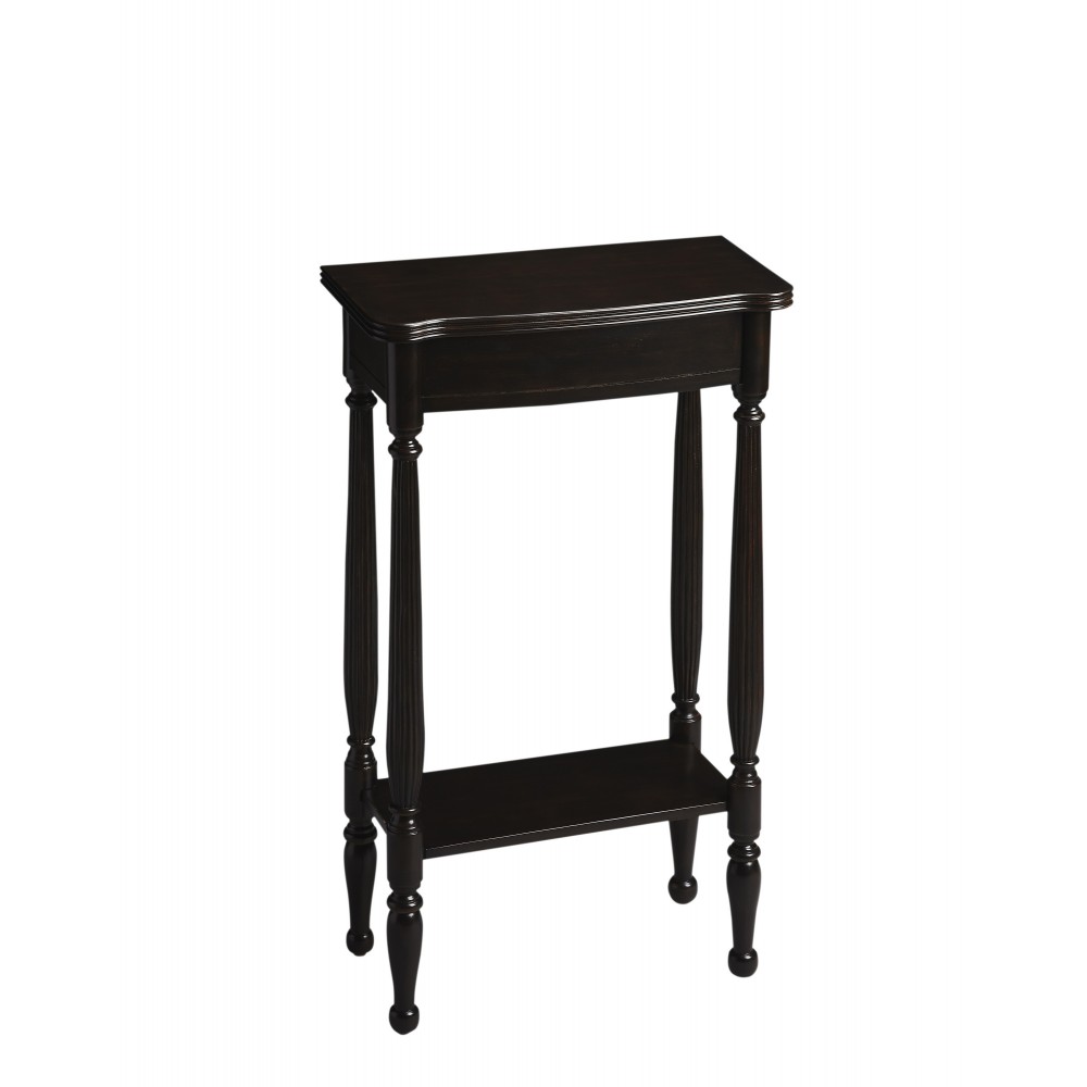 Whitney Rubbed Black Console Table, 3011234