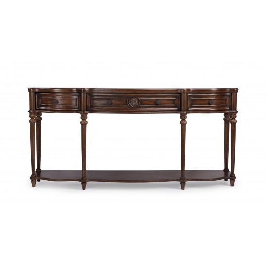 Peyton Vintage Oak Console Table, 3028001