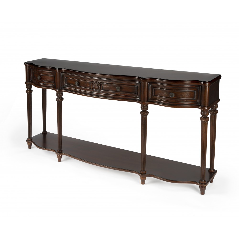 Peyton Cherry Console Table, 3028024