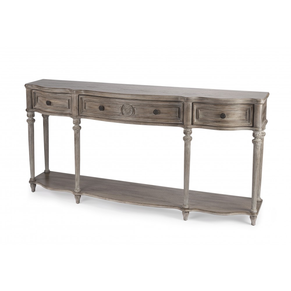 Peyton Driftwood Console Table, 3028247