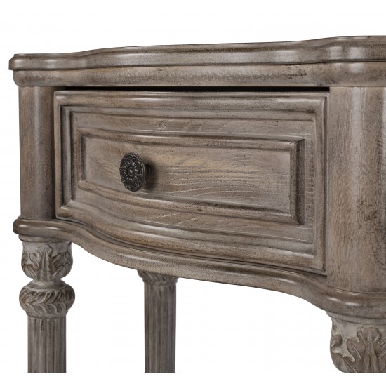 Peyton Driftwood Console Table, 3028247