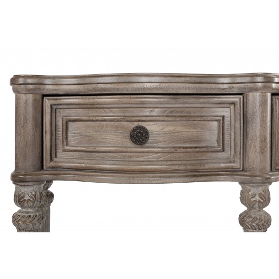 Peyton Driftwood Console Table, 3028247