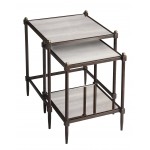 Peninsula Mirrored Nesting Tables, 3047025