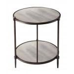 Peninsula Mirrored Side Table, 3048025