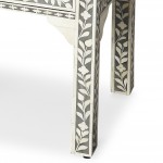 Vivienne Gray Bone Inlay Side Table, 3215070