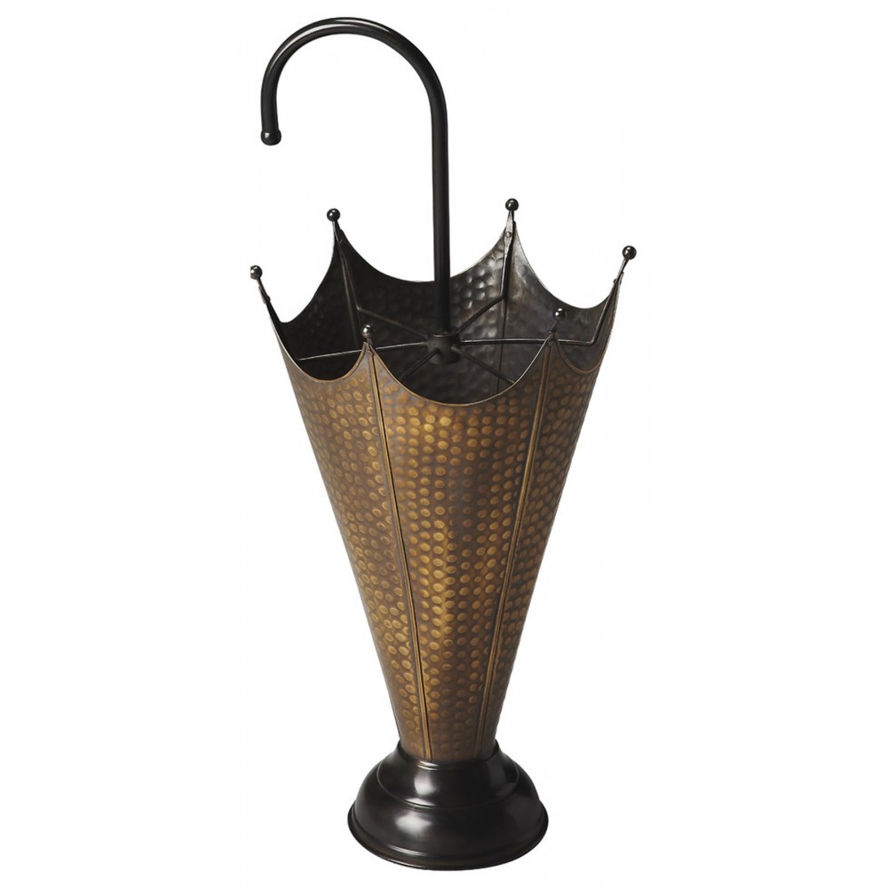 Poppins Antique Brass Umbrella Stand, 3285016