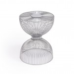 Nicholas Silver Meatl End Table, 3318220