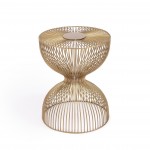 Nicholas Gold Metal End Table, 3318402
