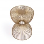 Nicholas Gold Metal End Table, 3318402