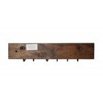 Glendo Iron & Wood Wall Rack, 3366016
