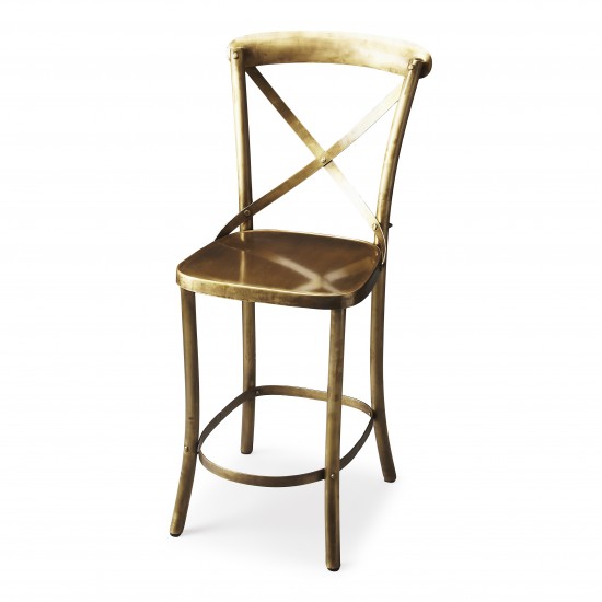 Bennington Antique Gold Bar Stool, 3432330