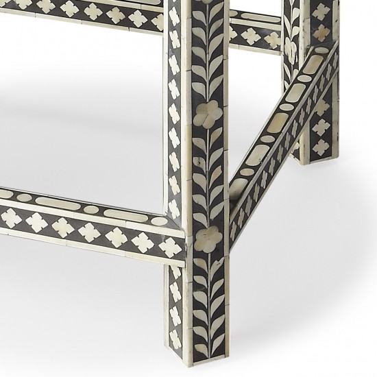 Gillian Bone Inlay Accent Table, 3448318