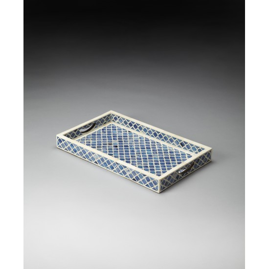 Meknes Bone Inlay Serving Tray, 3473016