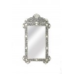 Vivienne Crown Bone Inlay Wall Mirror, 3481318