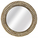 Tiny Bubbles Antique Gold Mirror, 3538226