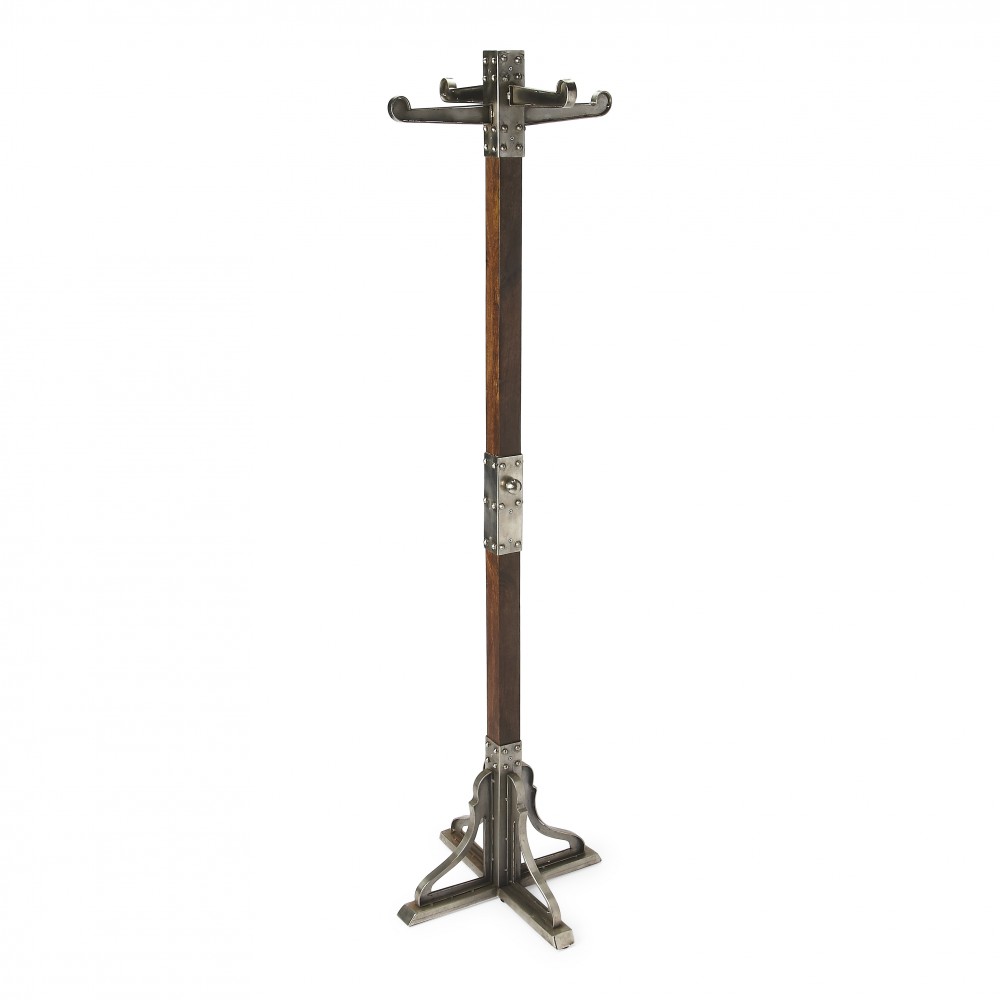 Carston Industrial Chic Coat Rack, 3567330