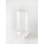 Crystal Clear Acrylic Plant Stand, 3612335