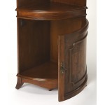 Dowling Olive Ash Corner Cabinet, 3621101