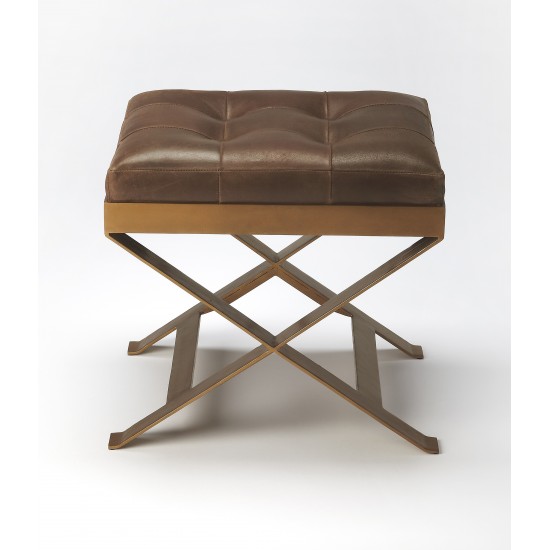 Rodrigo Leather Stool, 3644140