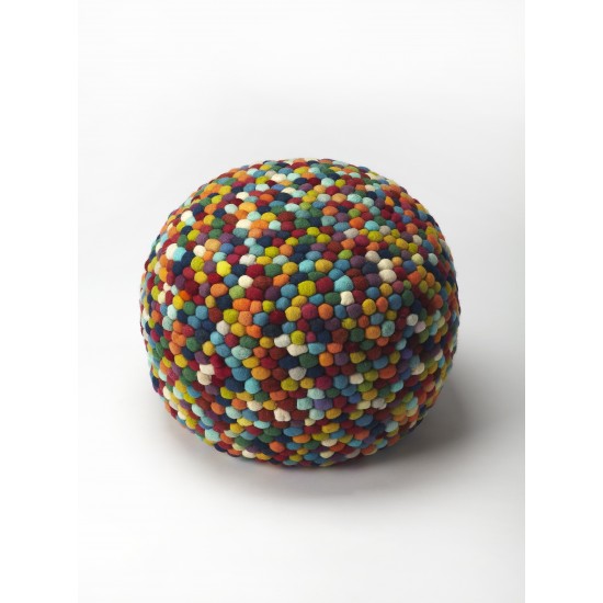 Felicity Multicolor Pouffe, 3690376