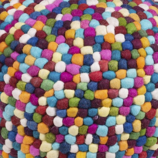 Felicity Multicolor Pouffe, 3690376