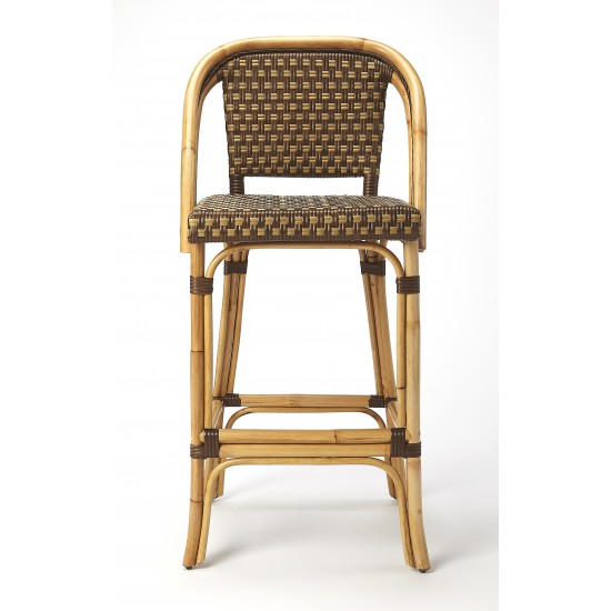 Lila Rattan Bar Stool, 3715354