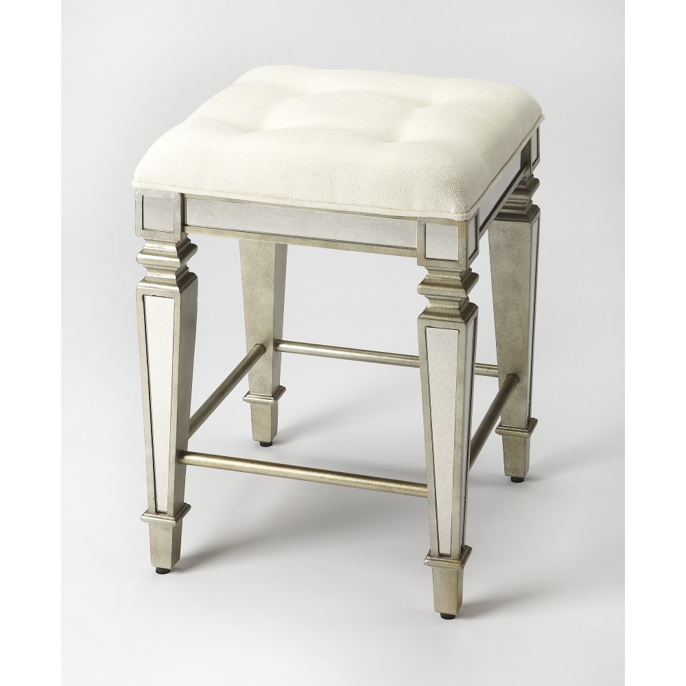 Celeste Mirrored Counter Stool , 3751146