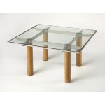 Cirrus Glass & Metal Coffee Table, 3782140