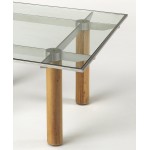 Cirrus Glass & Metal Coffee Table, 3782140