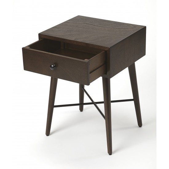 Delridge Coffee & Black End Table, 3791403