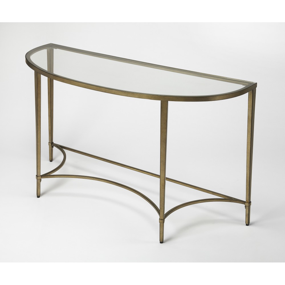 Monica Gold Demilne Console Table, 3803355