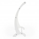 Nathaniel Glossy White Blanket Stand, 3804304