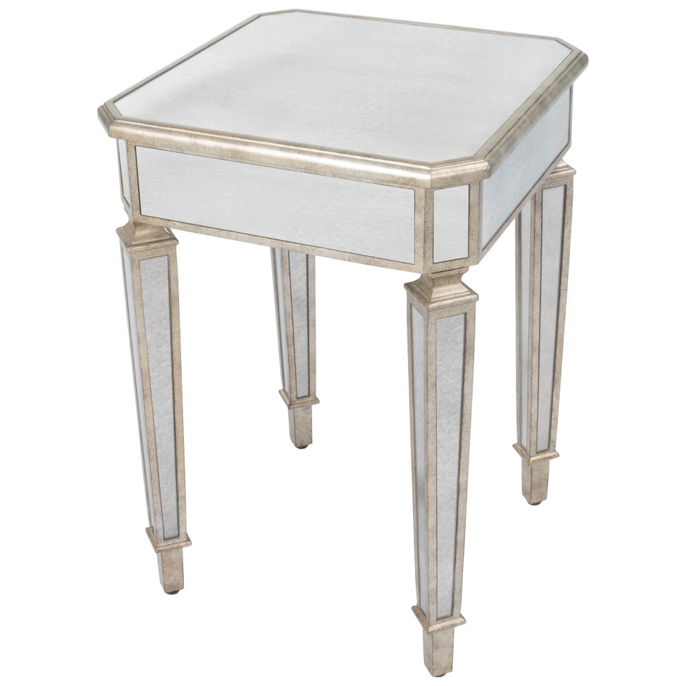 Celeste Mirrored End Table, 3806146 Celeste Mirrored End Table, 3806146