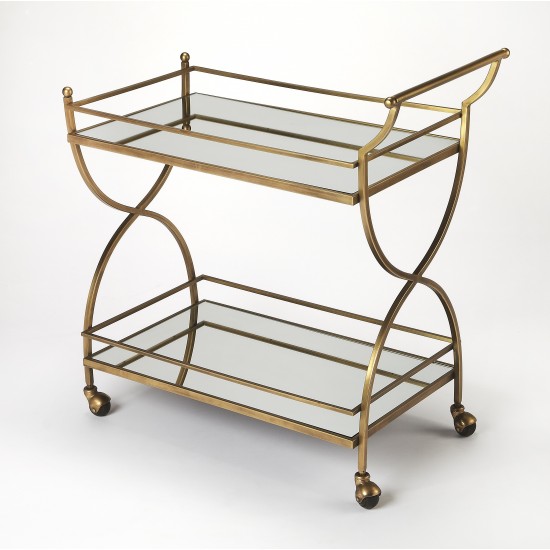 Graci Antique Gold Bar Cart, 3821226