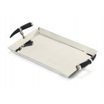 Vito Stainless Steel Rectangular Serving Tray, 3826016