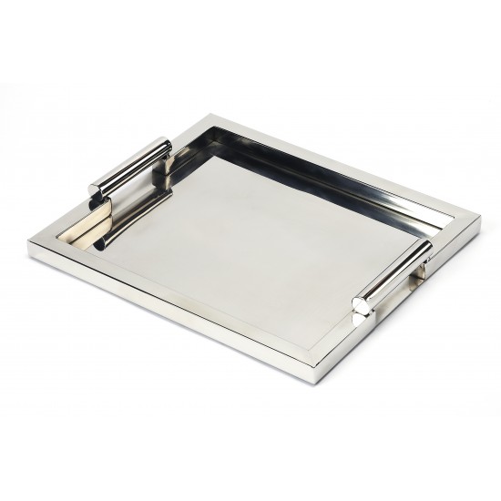 Morante Stainless Steel Rectangular Serving Tray, 3827016