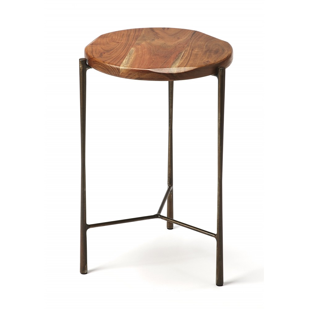 Brisbane Live Edge Accent Table, 3876330