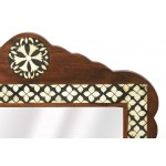 Gabby Wood & Bone Inlay Wall Mirror, 3879338