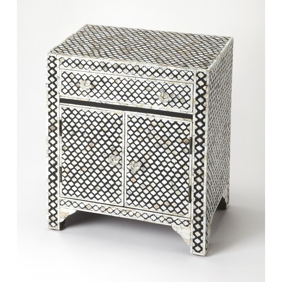 Vernais Mother Of Pearl Accent Chest, 3880388