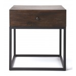 Brixton Coffee & Iron End Table, 3898403