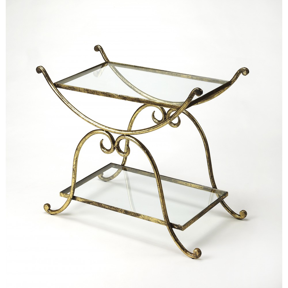 Desdemona Gold Serving Table, 3904025 Desdemona Gold Serving Table, 3904025