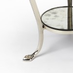 Viola Metal & Mirror End Table, 3947260