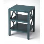 Halcyon Teal End Table, 3954140