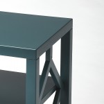 Halcyon Teal End Table, 3954140