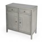 Imperial Gray Console Cabinet, 3955169