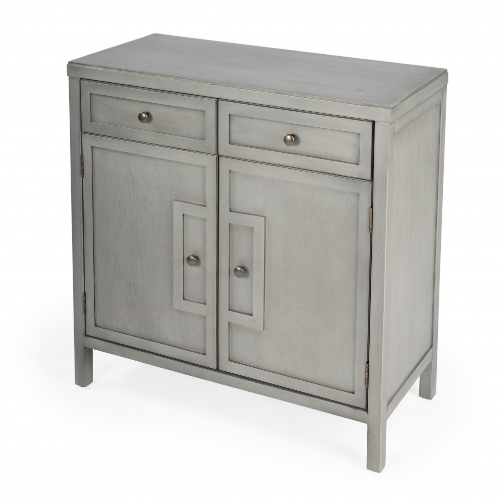 Imperial Gray Console Cabinet, 3955169