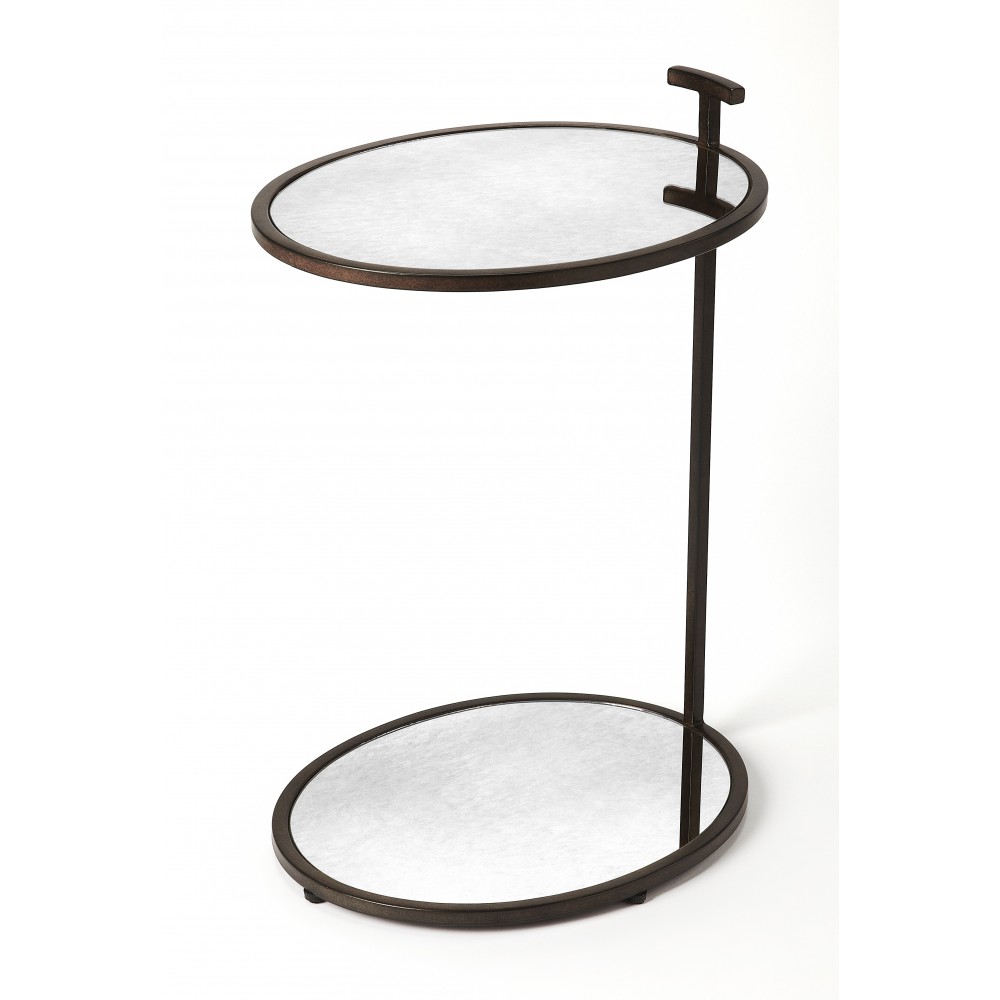 Ciro Mirror & Metal Side Table, 3973408