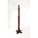 Webster Antique Cherry Coat Rack/Tree, 4114011