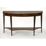 Astor Nutmeg Demilune Console Table, 4146251