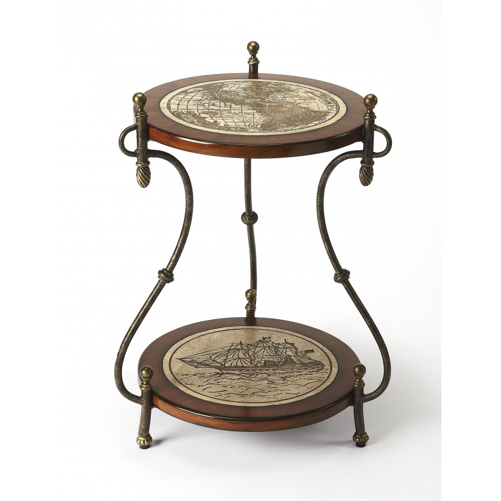 Magellan Round Accent Table, 4195070